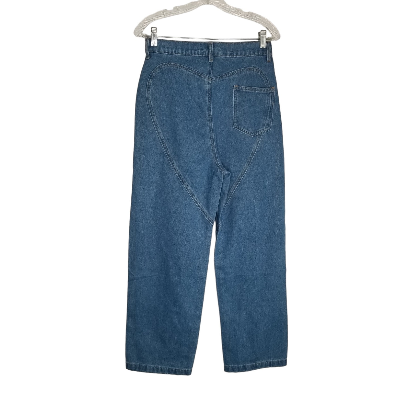 Luxedress Cutout High Waist Straight Leg Denim Jeans, Size M (Fits Size 4) — image 3 of 8